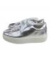 ECCO (エコー) レザースニーカー シルバー サイズ:38：6000円