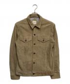 M.I.D.A.ミダ）の古着「スウェードジャケット」｜ブラウン