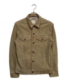 M.I.D.A.（ミダ）の古着「スウェードジャケット」｜ブラウン