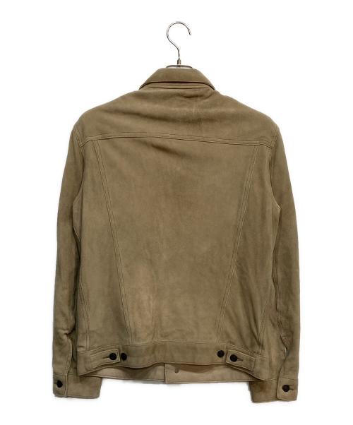 M.I.D.A.（ミダ）M.I.D.A. (ミダ) スウェードジャケット ブラウン サイズ:50の古着・服飾アイテム