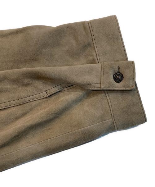 M.I.D.A.（ミダ）M.I.D.A. (ミダ) スウェードジャケット ブラウン サイズ:50の古着・服飾アイテム