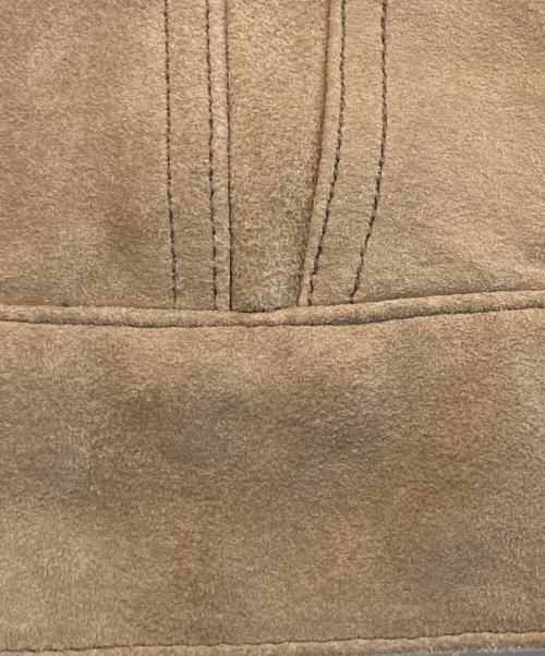 M.I.D.A.（ミダ）M.I.D.A. (ミダ) スウェードジャケット ブラウン サイズ:50の古着・服飾アイテム