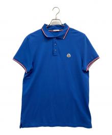 MONCLER（モンクレール）の古着「MAGLIA POLO」｜ブルー
