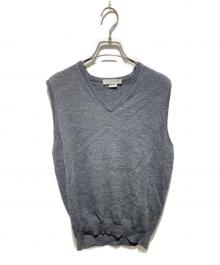 BEAMS F×JOHN SMEDLEY（ビームスエフ×ジョンスメドレー）の古着「ベスト」｜グレー