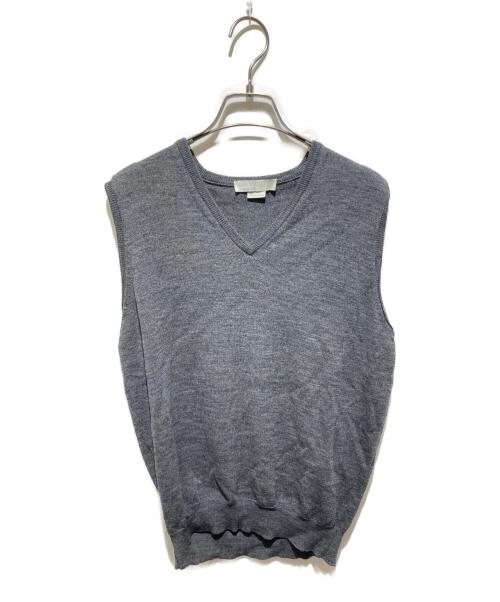 BEAMS F（ビームスエフ）BEAMS F (ビームスエフ) JOHN SMEDLEY (ジョンスメドレー) ベスト グレー サイズ:Sの古着・服飾アイテム