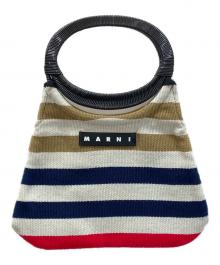 MARNI（マルニ）の古着「MARKET BOAT BAG」｜ブラック