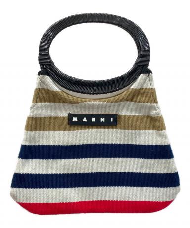 中古・古着通販】MARNI (マルニ) MARKET BOAT BAG ブラック｜ブランド