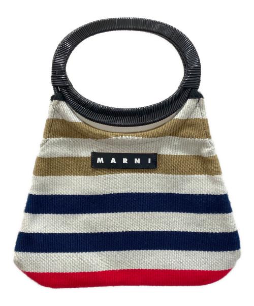 MARNI（マルニ）MARNI (マルニ) MARKET BOAT BAG ブラックの古着・服飾アイテム