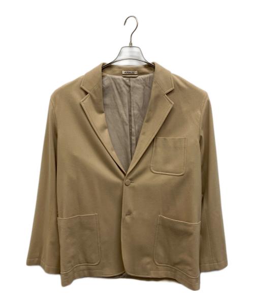 AURALEE（オーラリー）AURALEE (オーラリー) SUPER SOFT WOOL FLANNEL JACKET ベージュ サイズ:4の古着・服飾アイテム