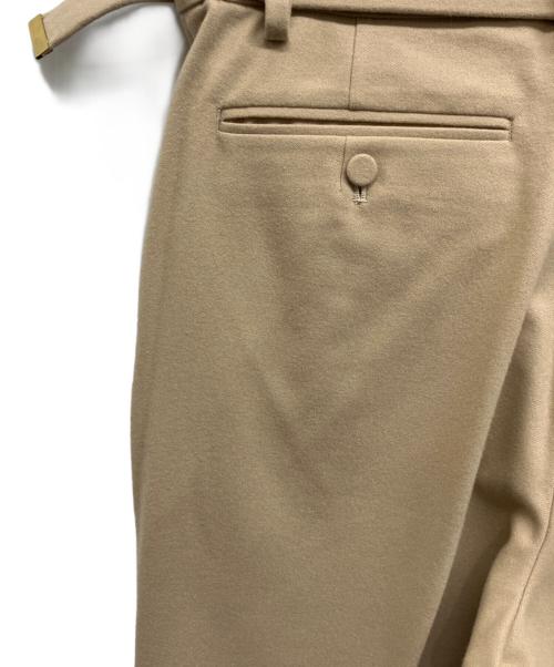 AURALEE（オーラリー）AURALEE (オーラリー) SUPER SOFT WOOL FLANNEL SLACKS ベージュ サイズ:4の古着・服飾アイテム