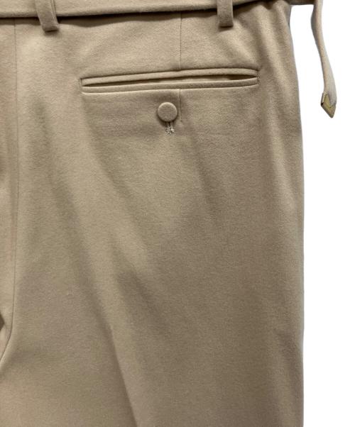 AURALEE（オーラリー）AURALEE (オーラリー) SUPER SOFT WOOL FLANNEL SLACKS ベージュ サイズ:4の古着・服飾アイテム