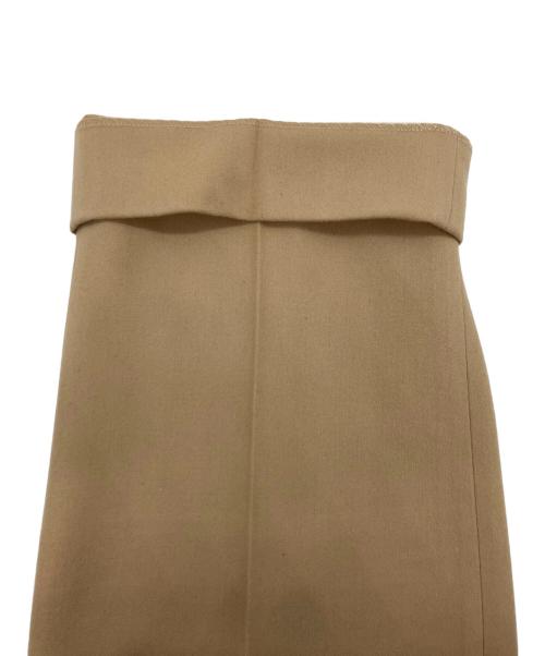 AURALEE（オーラリー）AURALEE (オーラリー) SUPER SOFT WOOL FLANNEL SLACKS ベージュ サイズ:4の古着・服飾アイテム