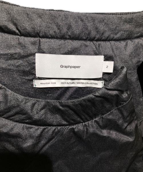 Graphpaper（グラフペーパー）Graphpaper (グラフペーパー) PERTEX QUANTUM Insulated Crew Neck Pullover ブラック サイズ:2の古着・服飾アイテム