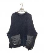 FreshServiceフレッシュサービス）の古着「CREW NECK COMBAT KNIT」｜ブラック