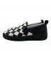 BOTTEGA VENETA (ボッテガベネタ) マキシイントレチャート チェッカーフラッグスリッポン ホワイト×ブラック サイズ:43：25000円