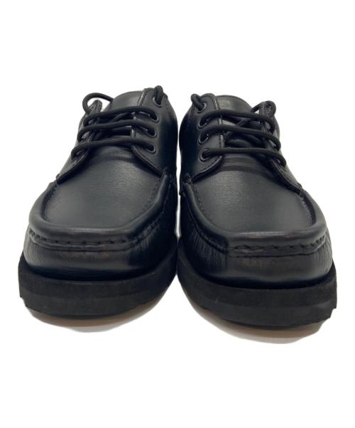 PARABOOT（パラブーツ）PARABOOT (パラブーツ) デッキシューズ ブラック サイズ:7 1/2の古着・服飾アイテム