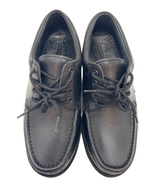 PARABOOT（パラブーツ）PARABOOT (パラブーツ) デッキシューズ ブラック サイズ:7 1/2の古着・服飾アイテム