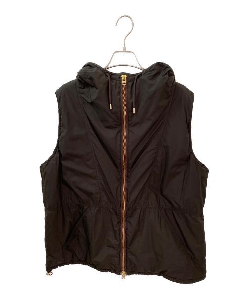 REMI RELIEF（レミレリーフ）REMI RELIEF (レミレリーフ) L'appartement (アパルトモン) Zip up 2way ブルゾン ブラウン サイズ:Fの古着・服飾アイテム