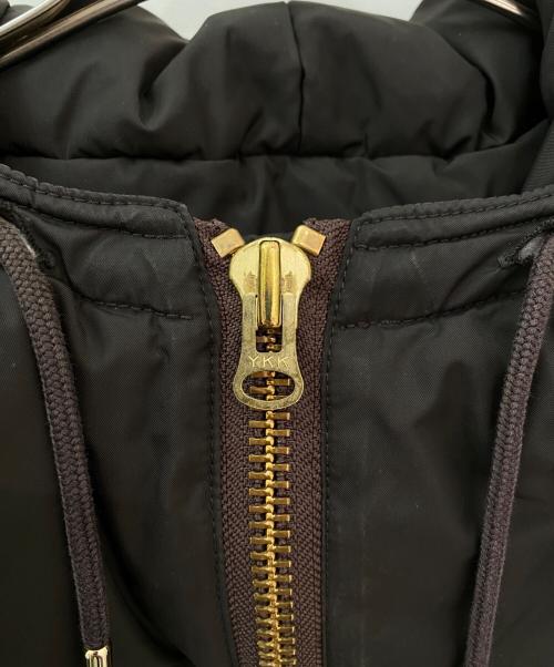 REMI RELIEF（レミレリーフ）REMI RELIEF (レミレリーフ) L'appartement (アパルトモン) Zip up 2way ブルゾン ブラウン サイズ:Fの古着・服飾アイテム