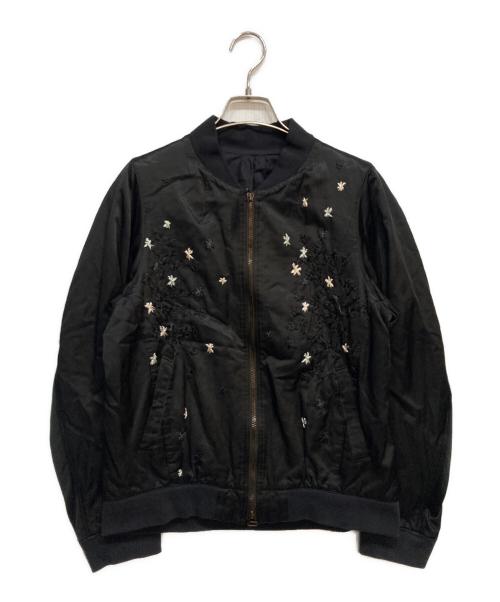 TK（ティーケー）TK (ティーケー) SUZUKI TAKAYUKI (スズキタカユキ) embroidered blouson ブラック サイズ:1の古着・服飾アイテム