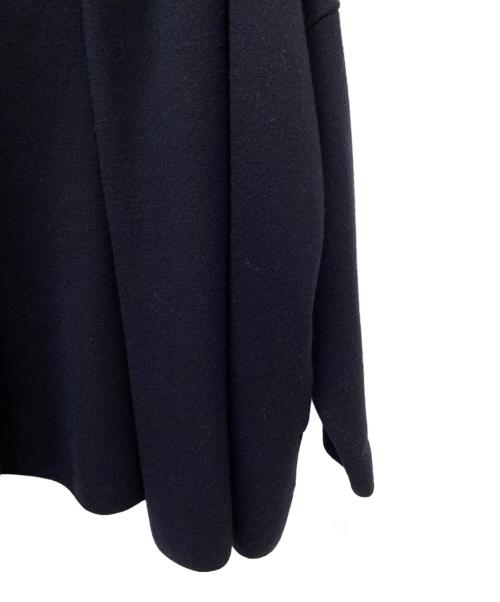 MUSE de Deuxieme Classe（ミューズ ドゥーズィエム クラス）MUSE de Deuxieme Classe (ミューズ ドゥーズィエム クラス) スムース ニットガウンショートコート ネイビー サイズ:Freeの古着・服飾アイテム