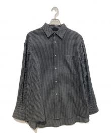 CLESSTE（クレスト）の古着「GRAPH CHECK CLASSIC CITY SHIRT」｜ブラック×ホワイト