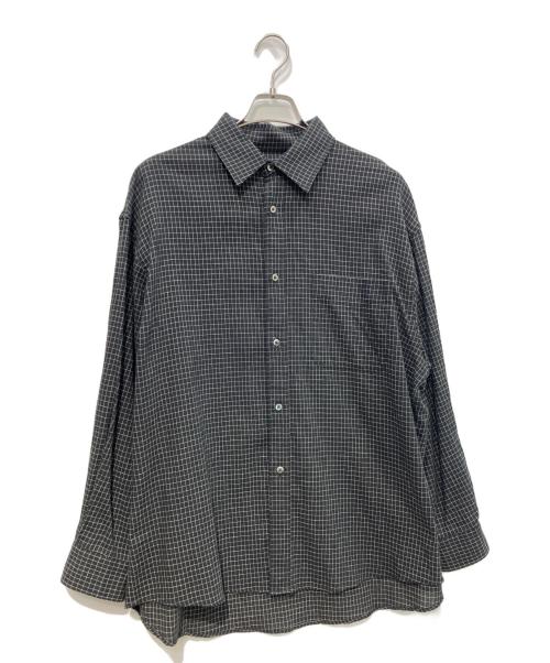 CLESSTE（クレスト）CLESSTE (クレスト) GRAPH CHECK CLASSIC CITY SHIRT ブラック×ホワイト サイズ:1の古着・服飾アイテム