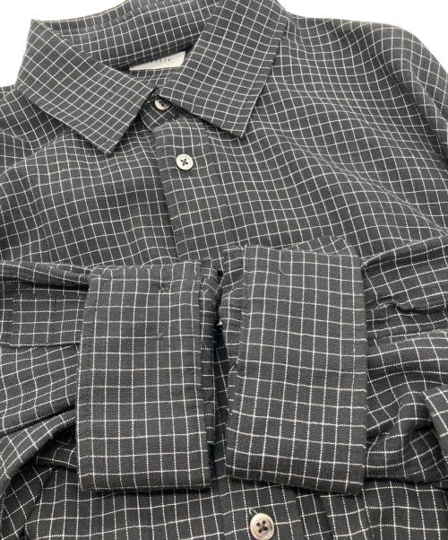 CLESSTE（クレスト）CLESSTE (クレスト) GRAPH CHECK CLASSIC CITY SHIRT ブラック×ホワイト サイズ:1の古着・服飾アイテム