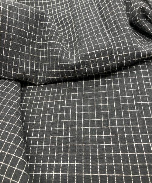 CLESSTE（クレスト）CLESSTE (クレスト) GRAPH CHECK CLASSIC CITY SHIRT ブラック×ホワイト サイズ:1の古着・服飾アイテム