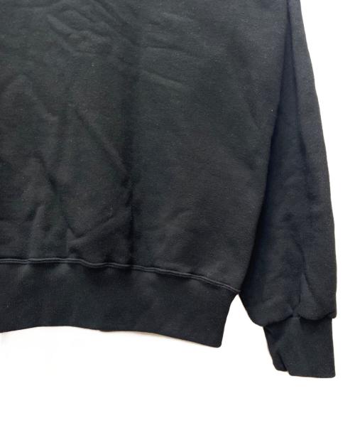 ENNOY（エンノイ）ENNOY (エンノイ) クルーネックスウェット ブラック サイズ:XLの古着・服飾アイテム