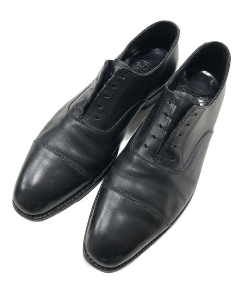 Crockett & Jones（クロケット＆ジョーンズ）Crockett & Jones (クロケット＆ジョーンズ) AUDLEY ストレートチップシューズ ブラック サイズ:7 1/2の古着・服飾アイテム