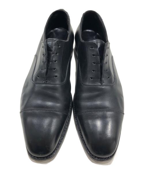 Crockett & Jones（クロケット＆ジョーンズ）Crockett & Jones (クロケット＆ジョーンズ) AUDLEY ストレートチップシューズ ブラック サイズ:7 1/2の古着・服飾アイテム
