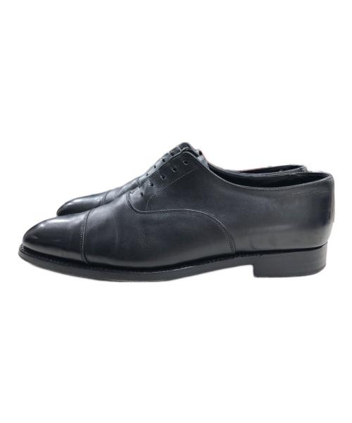 Crockett & Jones（クロケット＆ジョーンズ）Crockett & Jones (クロケット＆ジョーンズ) AUDLEY ストレートチップシューズ ブラック サイズ:7 1/2の古着・服飾アイテム