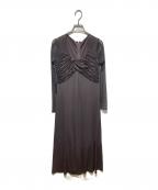 HIROKO KOSHINOヒロコ コシノ）の古着「ドレス」｜ブラウン