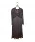 HIROKO KOSHINO（ヒロコ コシノ）の古着「ドレス」｜ブラウン