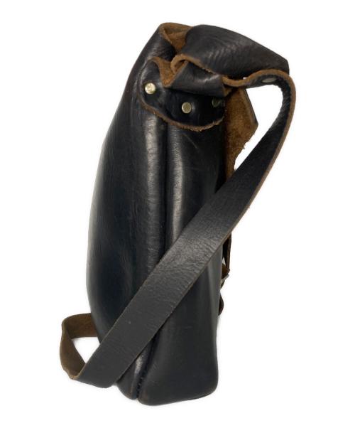 FERNAND LEATHER（フェルナンド レザー）FERNAND LEATHER (フェルナンド レザー) レザー ショルダー バッグ ブラック サイズ:サイズ詳細参照の古着・服飾アイテム