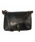 FERNAND LEATHER（フェルナンド レザー）の古着「レザー ショルダー バッグ」｜ブラック
