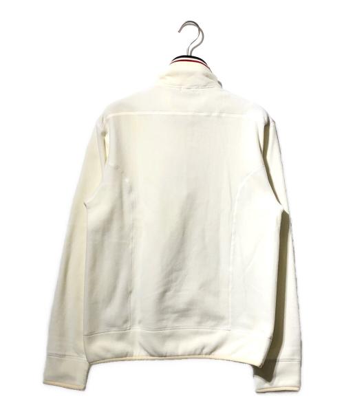 MONCLER（モンクレール）MONCLER (モンクレール) ハーフジップフリースパーカー アイボリー サイズ:Sの古着・服飾アイテム