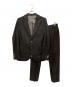 PAOLONI（パオローニ）の古着「スーツ」｜ブラック