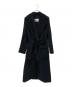 MaxMara（マックスマーラ）の古着「シャギーガウンコート」｜ブラック