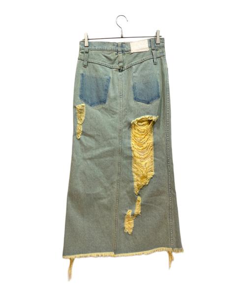 neith.（ネイス）neith. (ネイス) ダメージデニムスカート インディゴ サイズ:Freeの古着・服飾アイテム