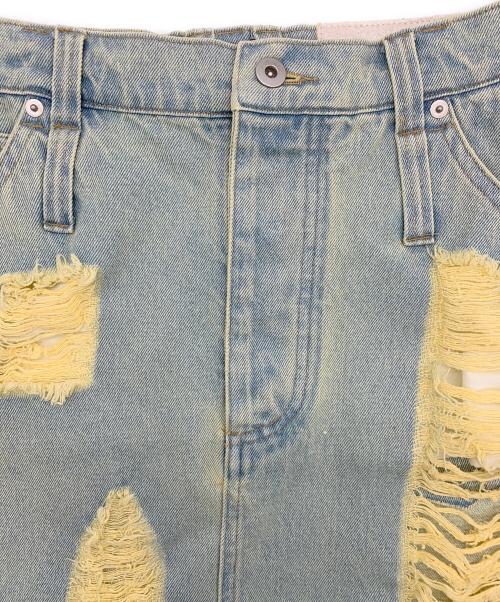 neith.（ネイス）neith. (ネイス) ダメージデニムスカート インディゴ サイズ:Freeの古着・服飾アイテム