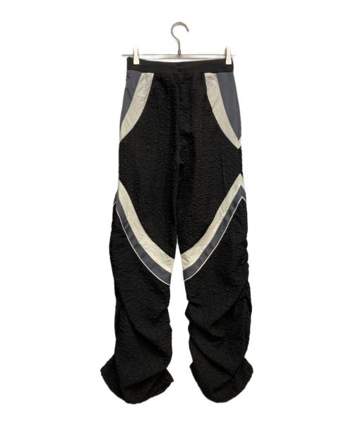 neith.（ネイス）neith. (ネイス) Jacquard Track Pants ブラック サイズ:FREEの古着・服飾アイテム