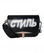 HERON PRESTONヘロンプレストン）の古着「CANAL ショルダー　バッグ」｜ブラック