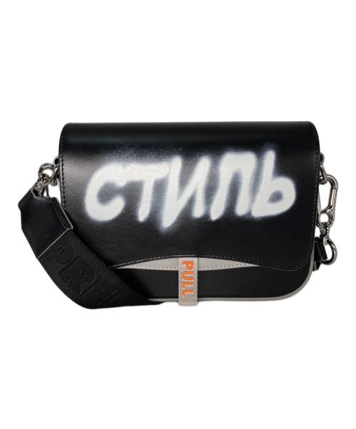 HERON PRESTON（ヘロンプレストン）HERON PRESTON (ヘロンプレストン) CANAL ショルダー　バッグ ブラック サイズ:サイズ詳細参照の古着・服飾アイテム