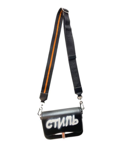 HERON PRESTON（ヘロンプレストン）HERON PRESTON (ヘロンプレストン) CANAL ショルダー　バッグ ブラック サイズ:サイズ詳細参照の古着・服飾アイテム