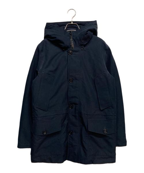 WOOLRICH（ウールリッチ）WOOLRICH (ウールリッチ) TETON フード付 ダウン ジャケット ネイビー サイズ:XSの古着・服飾アイテム
