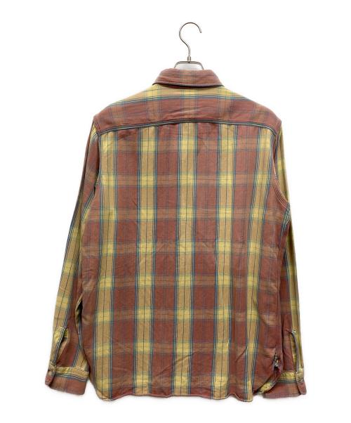 RRL（ダブルアールエル）RRL (ダブルアールエル) フランネルシャツ ベージュ サイズ:Mの古着・服飾アイテム