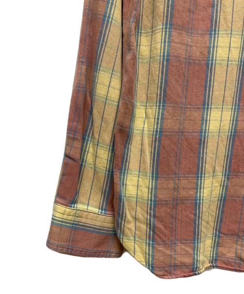 RRL（ダブルアールエル）RRL (ダブルアールエル) フランネルシャツ ベージュ サイズ:Mの古着・服飾アイテム