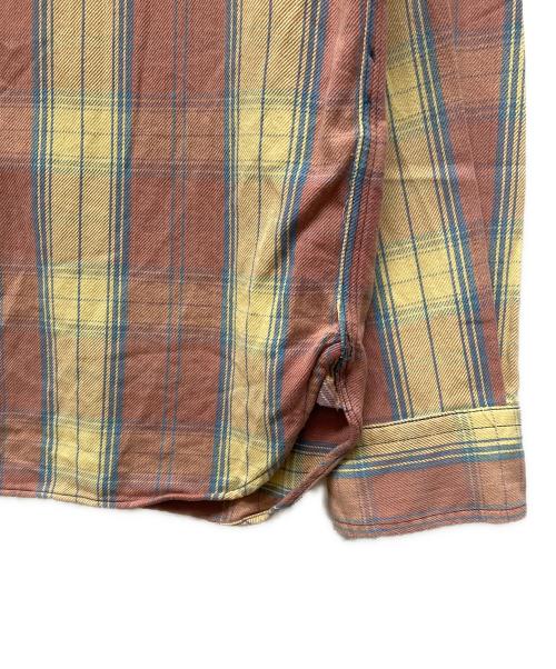 RRL（ダブルアールエル）RRL (ダブルアールエル) フランネルシャツ ベージュ サイズ:Mの古着・服飾アイテム